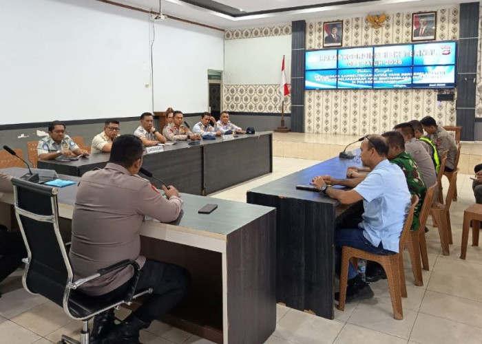Jasa Raharja Merangin Hadiri Rapat Koordinasi Persiapan Operasi Patuh Siginjai 2026 di Polres Merangin