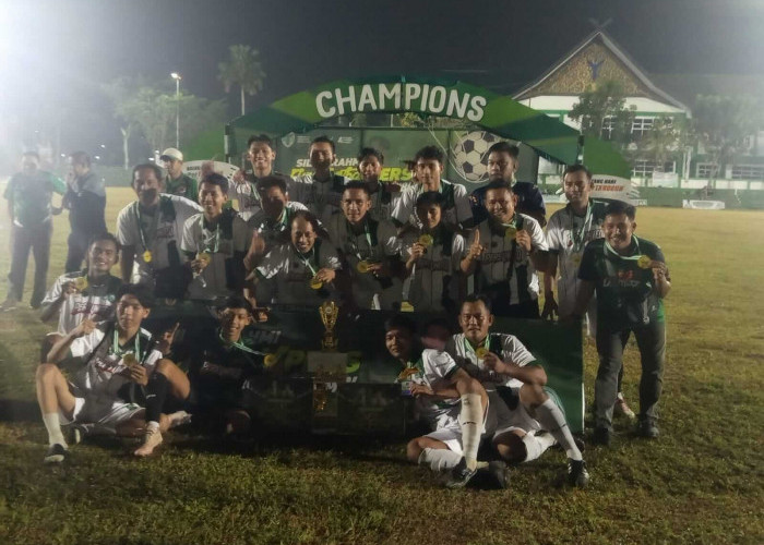 Press United Batang Hari B Juara Fun Football Liga Press 2026, Kalahkan Pers Kerinci Lewat Adu Penal