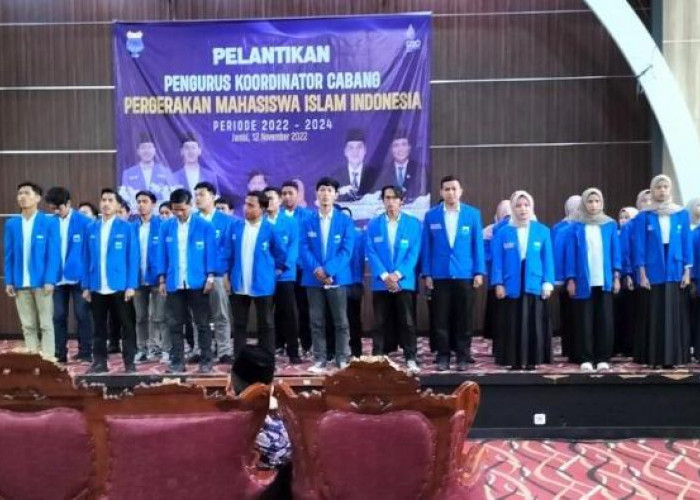 Ramazani Janiardeni Resmi Dilantik Sebagai Ketua PKC PMII Jambi oleh PB PMII