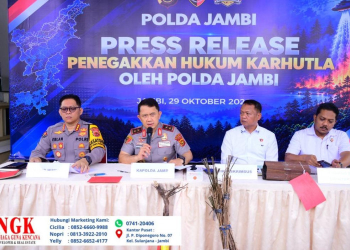 Karhutla di Tiga Areal Perusahaan Jambi, PT Samhutani Catat Kebakaran Terluas
