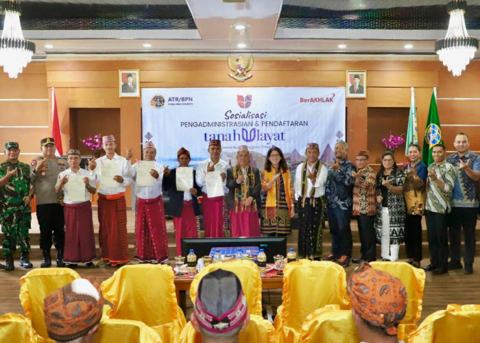 Pendaftaran Tanah Ulayat Wujudkan Arahan Presiden Prabowo dalam Pengelolaan Tanah dan Ruang