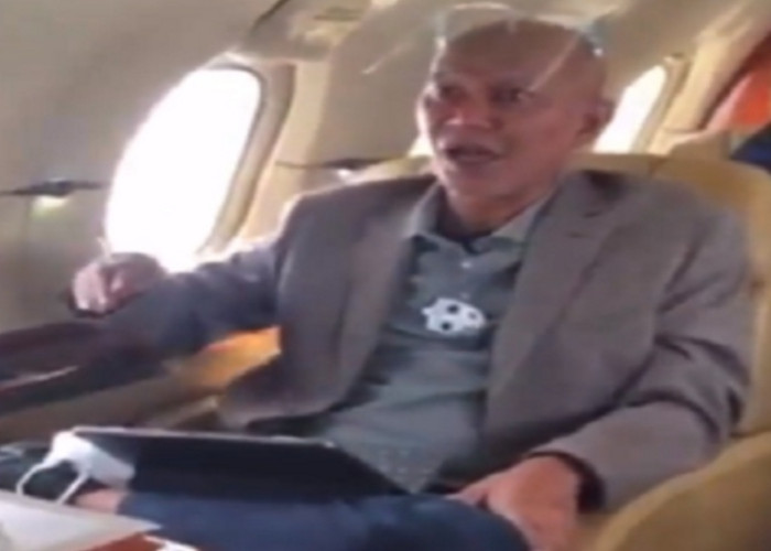 Viral Video Ketua Banggar DPR Said Abdullah Merokok di Private Jet