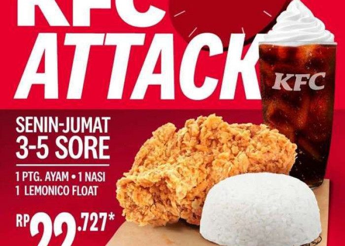 Promo KFC Hari ini, Rp 18 Ribu Bisa Dapatkan Menu Spesial ini