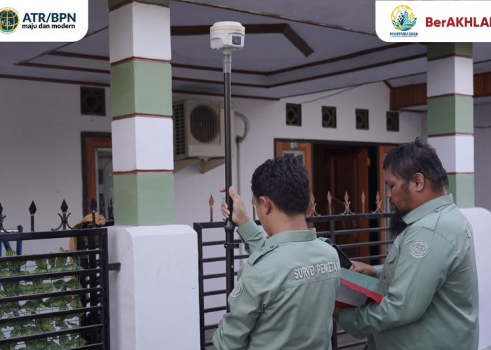 Hanya Menunggu 4 Hari, Layanan Pengukuran Pertanahan Lebih Terukur, Teratur, dan Pasti