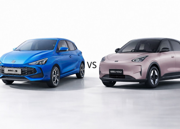 Sama-Sama Baru, Sama-Sama Irit? Ini Perbandingan MG 3 2026 dan Geely EX2