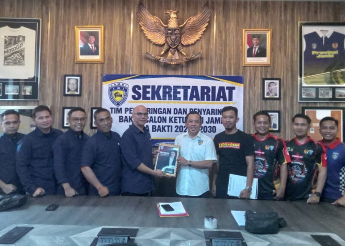 Pertama Kembalikan Formulir, Mawan Dragon Siap Bawa Amanah Dukungan untuk IMI Jambi yang Hebat 