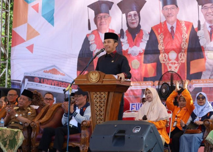 Hadiri PKKMB Unja 2024, Edi Purwanto : Mahasiswa adalah Agen Perubahan.