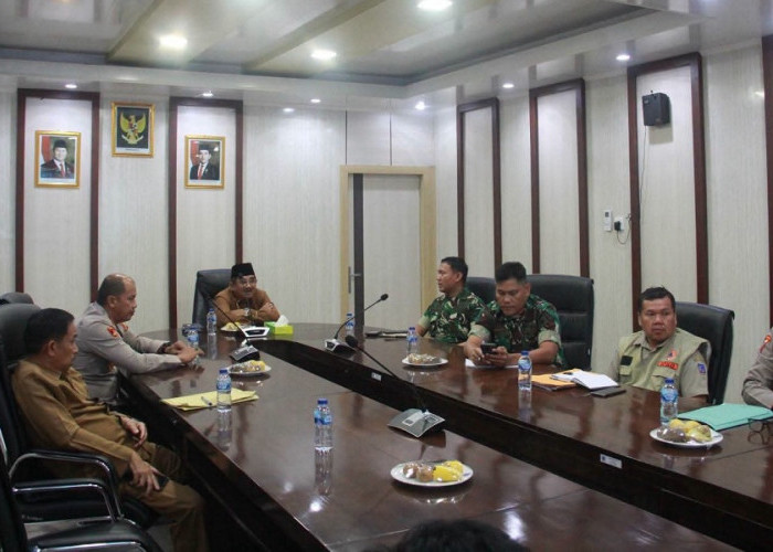 Bupati Anwar Sadat Ikuti Rakor Penanganan Karhutla, Pemerintah dan Perusahaan Perkuat Sinergi