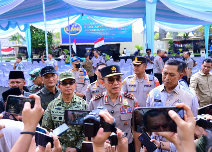 HANI 2026 di Jambi! 52 Ribu Butir Ekstasi, Sabu hingga Etomidate Dimusnahkan, Kapolda Sampaikan Pesan Tegas