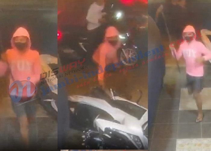 Viral! Aksi Penyerangan Berandalan Bermotor di Penyengat Olak Terekam CCTV, Polisi Buru Pelaku
