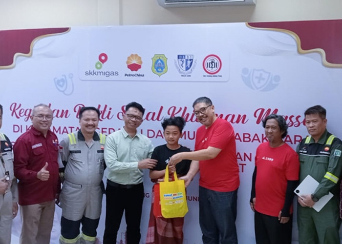 Jadi Kenangan Seumur Hidup, 150 Anak Sabak Barat dan Geragai Ikut Khitan Massal Gratis SKK Migas PetroChina