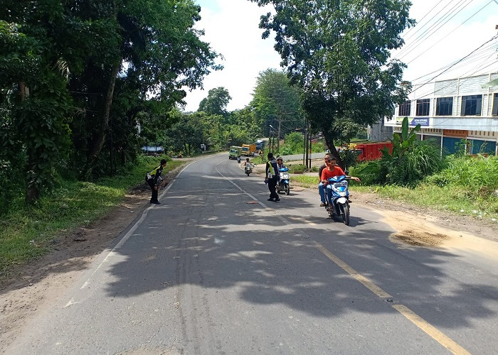 Kecelakaan Motor Vs Truk Trailer di Bagan Pete Kota Jambi, 1 Orang Tewas, Sopir Truk Kabur