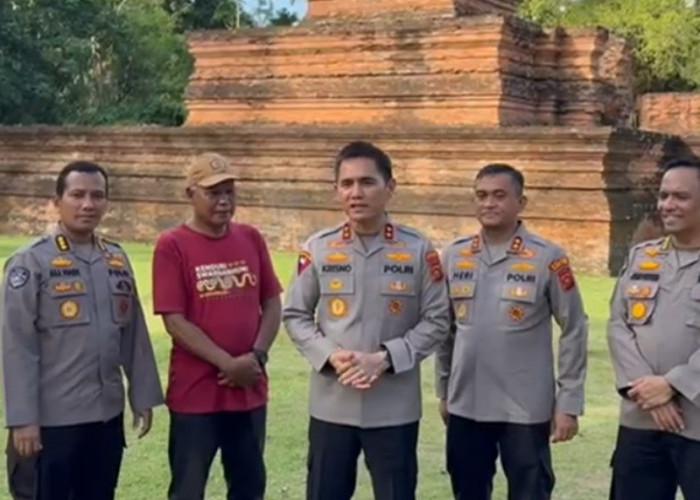 Kagum dengan Candi Muaro Jambi, Irjen Krisno: Masyarakat Jambi Harus Bangga Jadi Orang Jambi