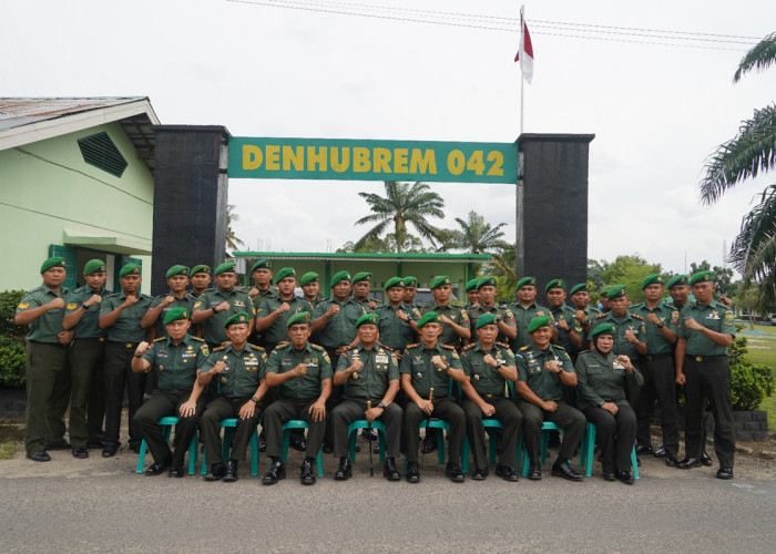 Kunker ke Denhubrem 042/Gapu, Ini yang Disampaikan oleh Danrem 042/Gapu