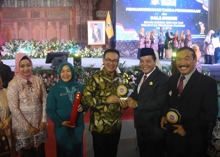 Sarolangun Raih Penghargaan Percepatan Penurunan Stunting SKI Tahun 2023 Pada Harganas Ke-31 di Semarang