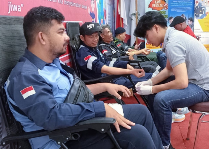 Bantu Kebutuhan Darah di PMI dan RSUD Raden Mattaher Jambi, SKK Migas PetroChina Gelar Aksi Donor Darah