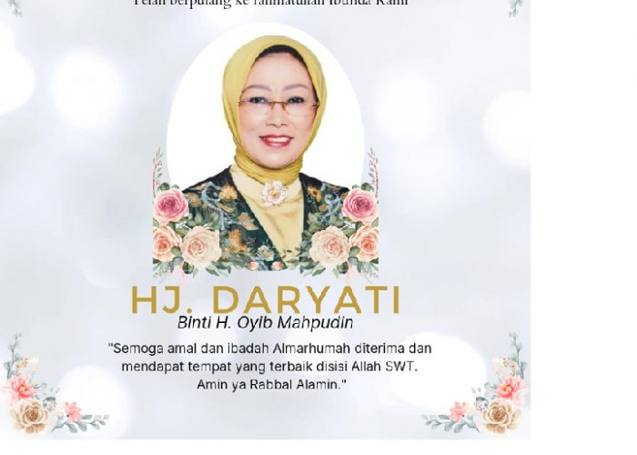 Innalillahi, Hj Azizah Daryati Uteng Meninggal Dunia