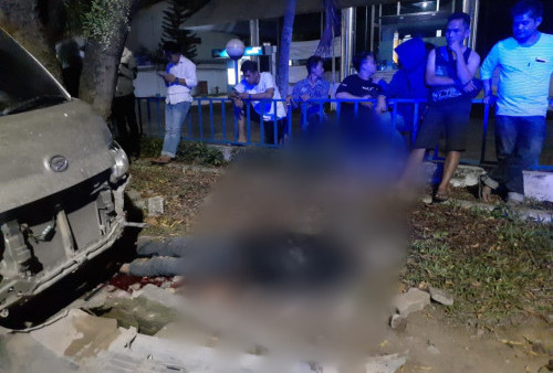 Kecelakaan Maut Grand Max Vs Honda Vario di Telaipura, 1 Orang Tewas di Tempat