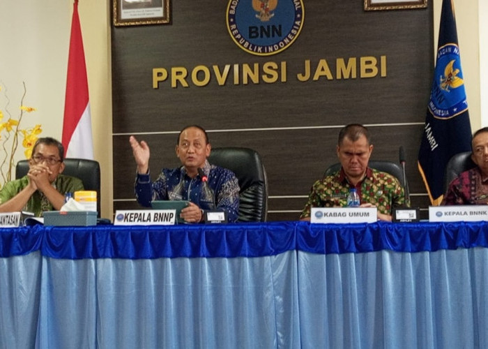 Sepanjang 2024, BNNP Jambi Tangani 25 Kasus Narkoba, 48 Orang Jadi Tersangka