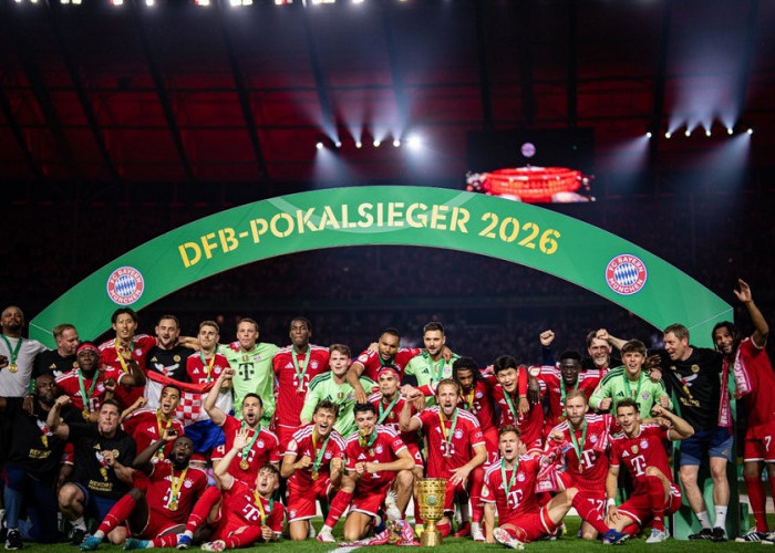 Harry Kane Hattrick! Bayern Muenchen Juara Piala Jerman 2025/2026