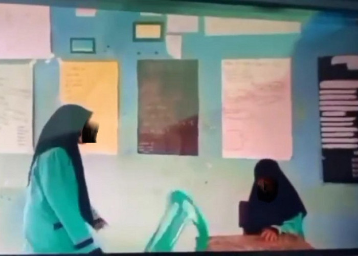 Viral di Sosmed! Siswi Bully Siswi di MTs Negeri 2 Serdang Tanjab Barat, Ini Penjelasan Pihak Sekolah