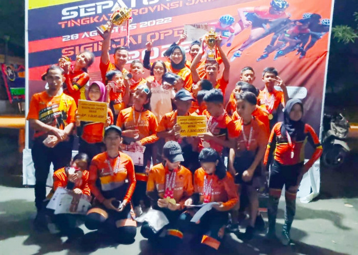 Siginjai Open Sepatu Roda Maulana Cup 2022 Sukses Digelar, SRS Raih Juara Umum Tingkat Provinsi Jambi