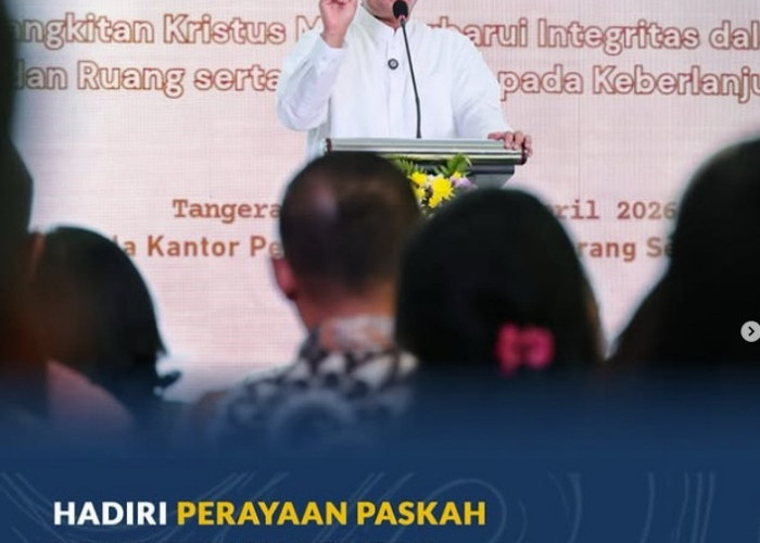 Di Perayaan Paskah ATR/BPN, Menteri Nusron Wahid Dorong Etos Kerja Berbasis Integritas dan Harapan