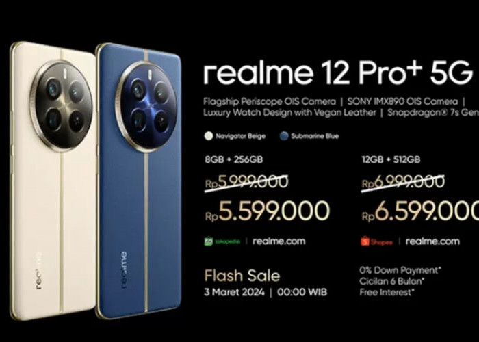 Daftar Harga 5 HP Realme Terbaru di Indonesia Tahun 2024