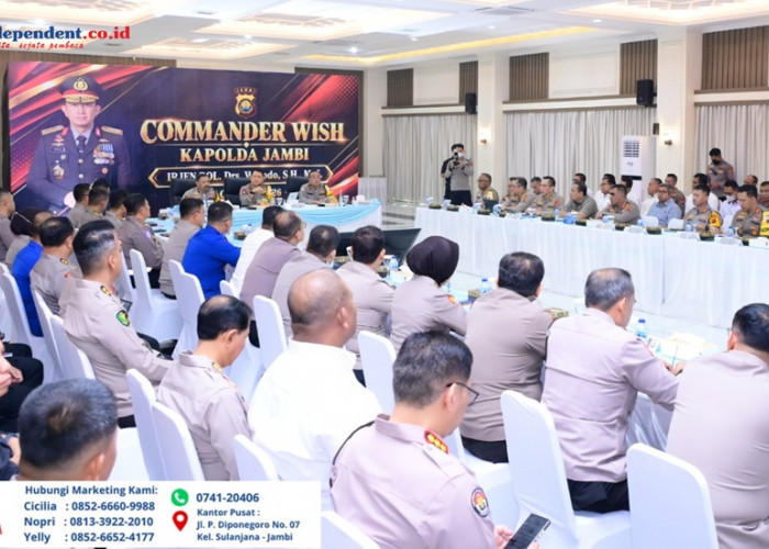 Commander Wish! Ini 8 Program Prioritas Kapolda Jambi yang Wajib Dijalankan