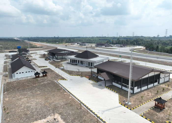Keren! Bakal Ada Rest Area di Jalan Tol Tempino - Simpang Ness, Bernuansa Lokal Jambi Kajang Lako