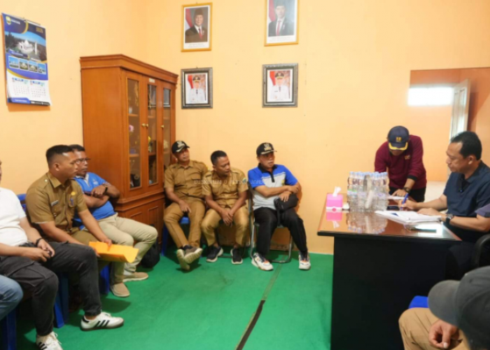 Bupati Bambang Bayu Suseno Adakan Workshop Peningkatan Infrastruktur dengan Kades dan Camat Bahar