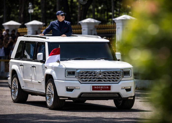 Intip Maung Garuda Limousine, Mobil Dinas Anti Peluru Andalan Prabowo