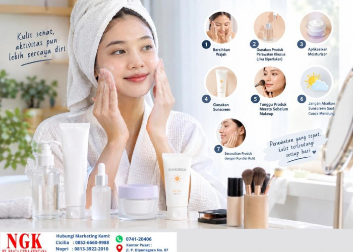 Moisturizer atau Sunscreen Dulu? Ini Urutan Skincare Pagi yang Tepat