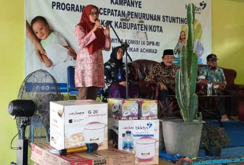 Komisi IX DPR RI Bersama Mitra BKKBN  Mengajak Para Ibu Mengenal Stunting 