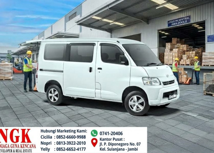 Solusi Logistik Perkotaan Makin Praktis, Daihatsu Gran Max Blind Van Kini Hadir dengan Transmisi Otomatis