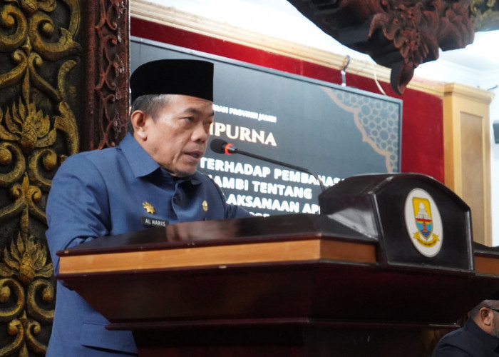 Gubernur Jambi Al Haris Semprot Pejabat yang Mangkir Rapat Paripurna 