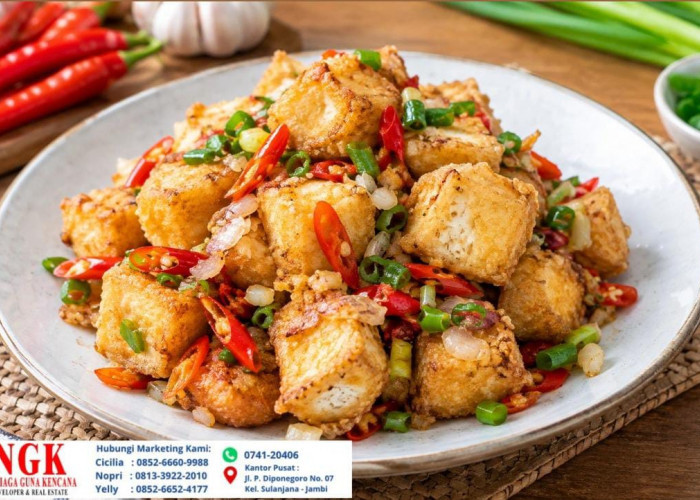 Resep Tahu Goreng Krispi dengan Tumisan Bawang dan Cabai, Gurih Bikin Nagih