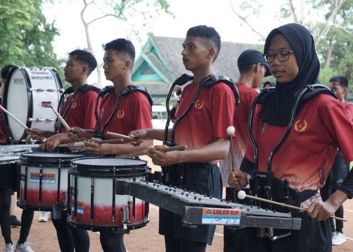 Keren! Atraksi Drumband Sumbang 2 Emas untuk Kota Jambi 