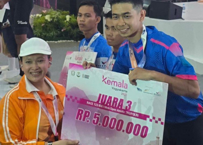 Selamat! 2 Atlet Polda Jambi Naik Podium di Tour of Kemala 2025 di Yogyakarta