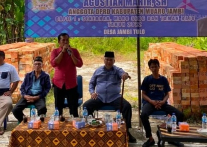 Reses di Jambi Tulo, Anggota DPRD Agustian Mahir Tampung Aspirasi Masyarakat