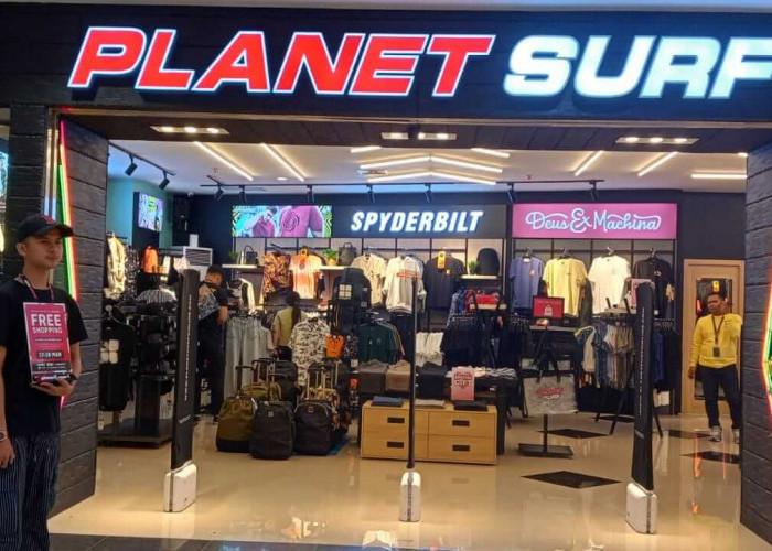 Planet Surf Hadir di Mall Jamtos, Nikmati Berbagai Promo Menarik Selama Grand Opening