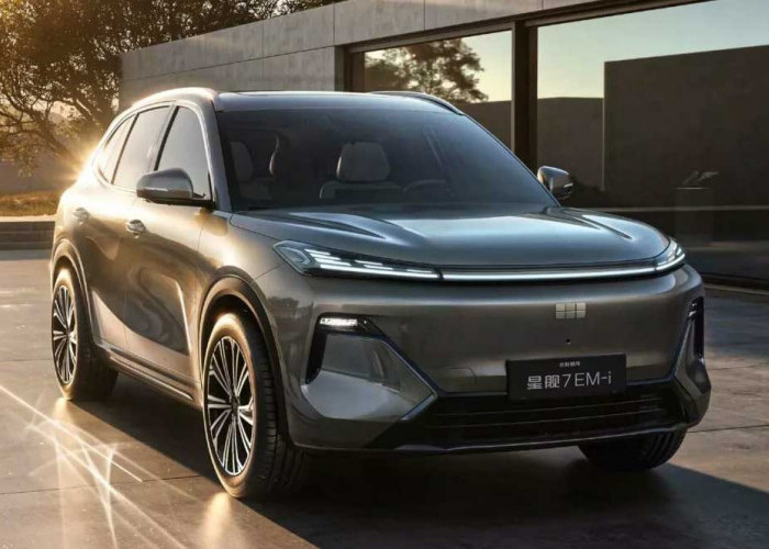 Geely Luncurkan Galaxy Starship 7 EV, Kabin Mewah dan Jarak Tempuh Fantastis