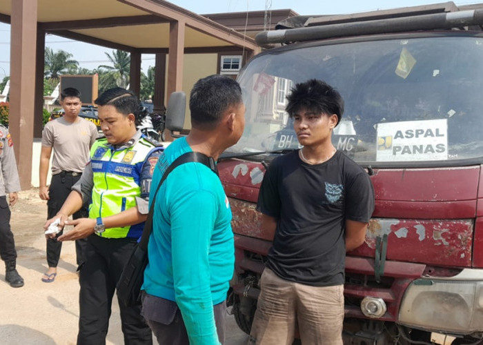 Merasa Kebal Hukum? Sudah Positif Narkoba, Sopir Truk Batu Bara di Batang Hari Nekat Langgar Jam Operasional