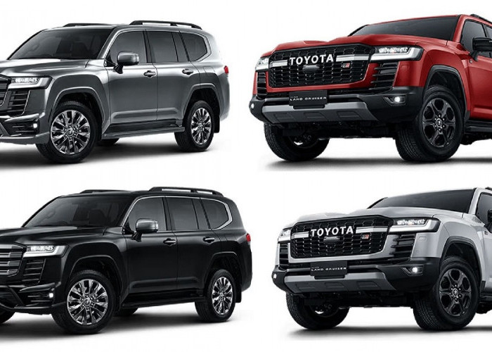 Bukan Cuma Tangguh, Toyota Land Cruiser Punya 4 Pilihan Warna Gagah dan Harga Tipe Lengkap