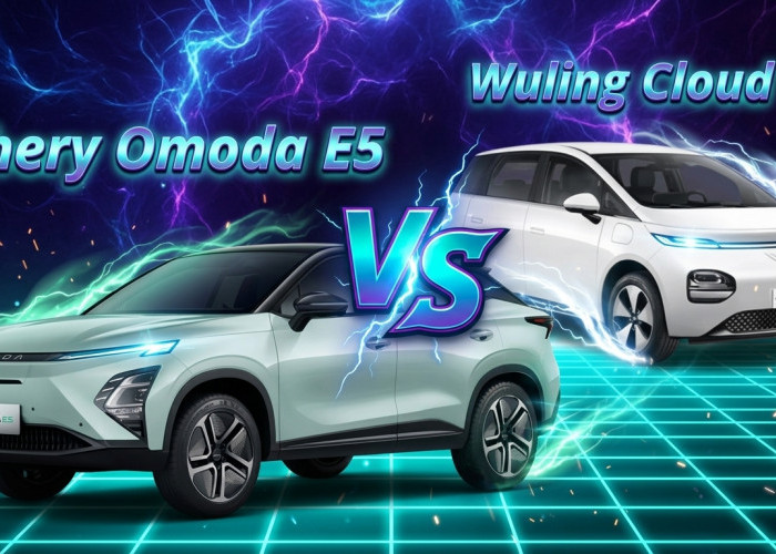 Persaingan Mobil Listrik China: Chery Omoda E5 vs Wuling Cloud EV, Mana yang Layak Dipilih?