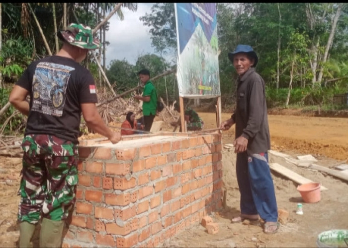 Pembangunan Gapura TMMD di Muaro Jambi: Mengusung Struktur Candi sebagai Simbol Kebanggaan Budaya Jambi