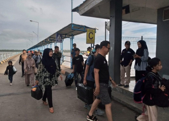 Jelang Lebaran Idul Fitri, Peningkatan Penumpang di Pelabuhan Roro Hingga 70 Persen