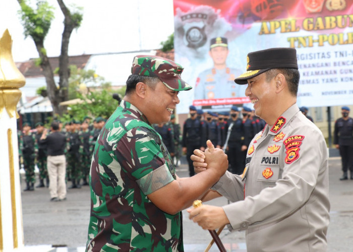Pimpin Apel Gabungan TNI-Polri di Polda Jambi, Ini Pesan Danrem 042/Gapu
