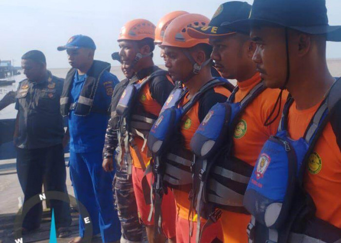 Basarnas Jambi Memaksimalkan Operasi Pencarian Nelayan yang Tenggelam di Perairan Tanjab Timur
