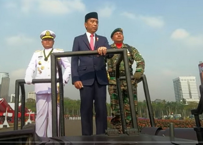 Senangnya Jokowi, TNI Selalu Teratas untuk Tingkat Kepercayaan Masyarakat